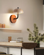 Reverse Travertine Wall Light — product view 4