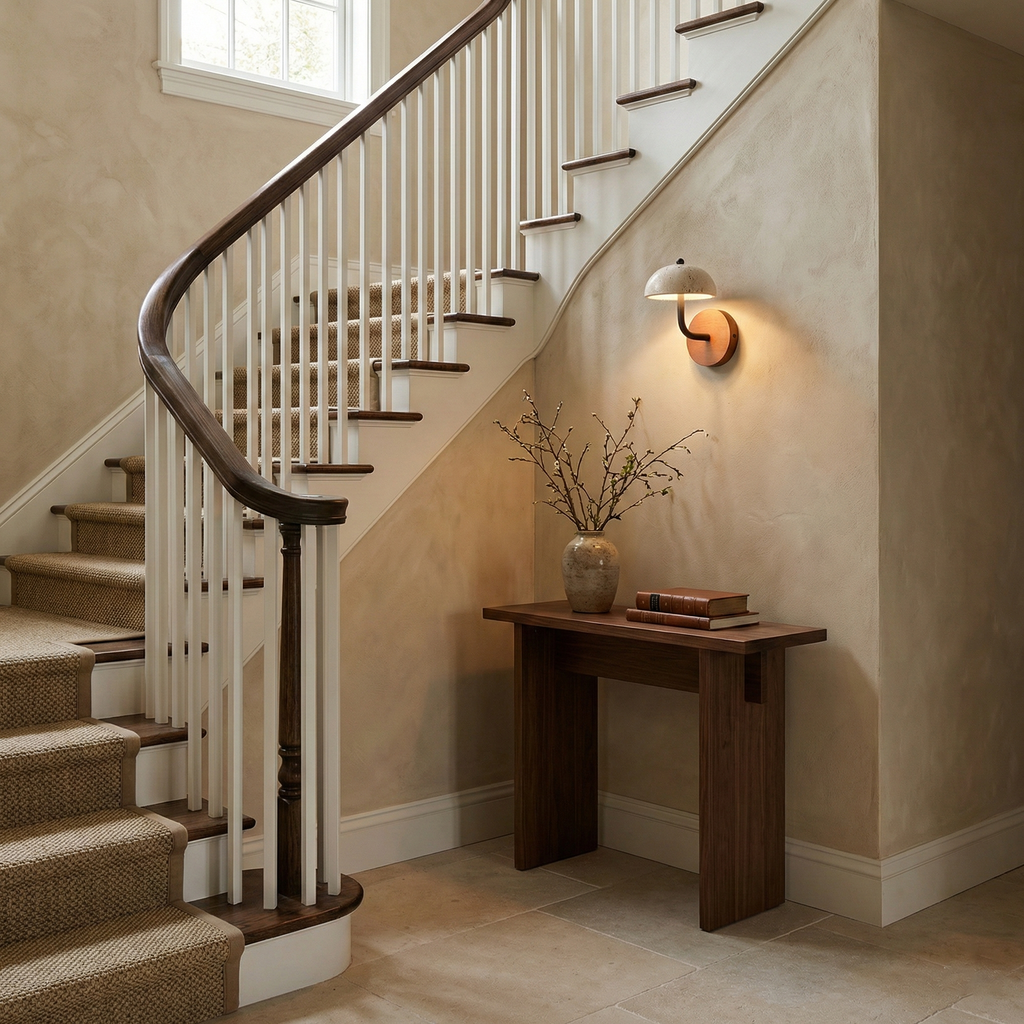 Reverse Travertine Wall Light — product view 7