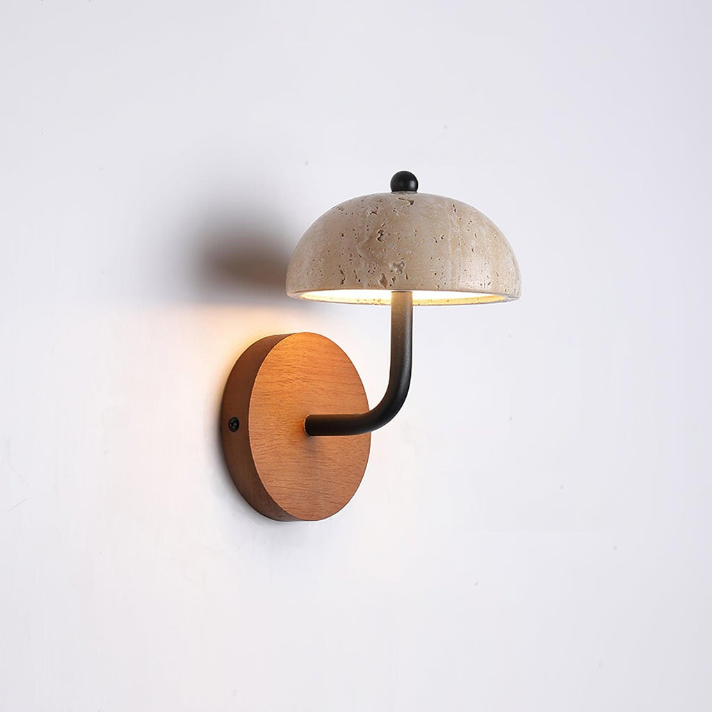 Reverse Travertine Wall Light — product view 19