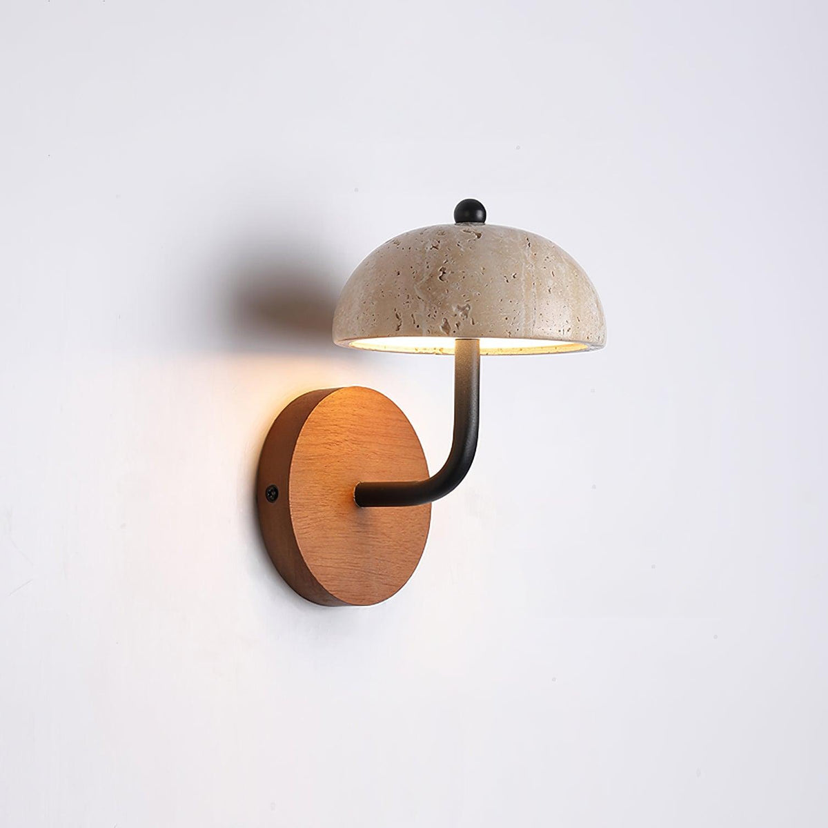 Reverse Travertine Wall Light — product view 19