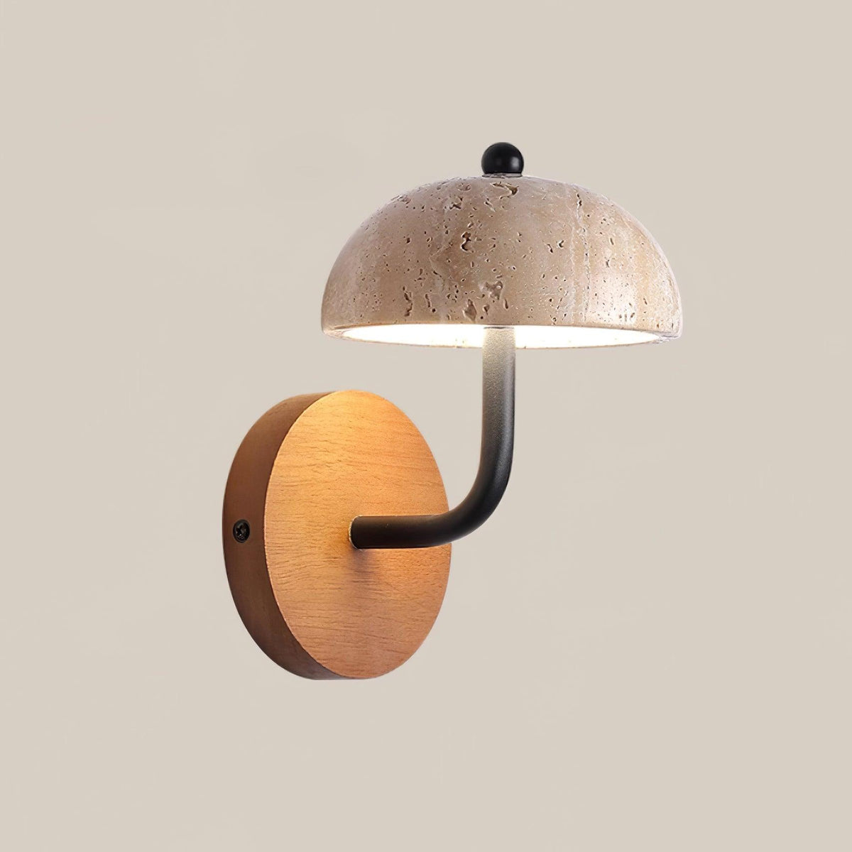 Reverse Travertine Wall Light — product view 24