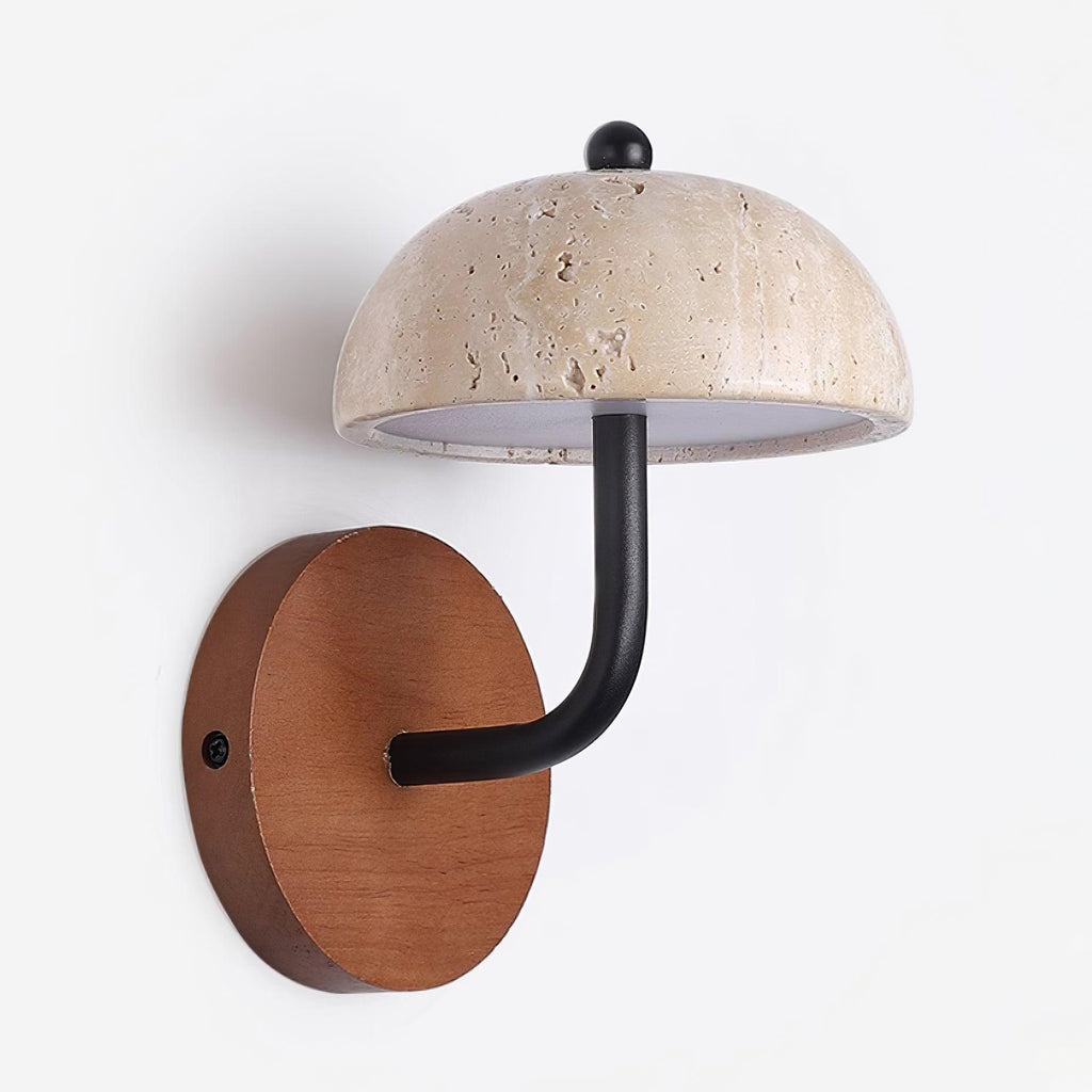 Reverse Travertine Wall Light — product view 27