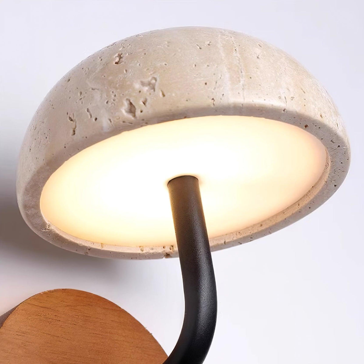 Reverse Travertine Wall Light — product view 32