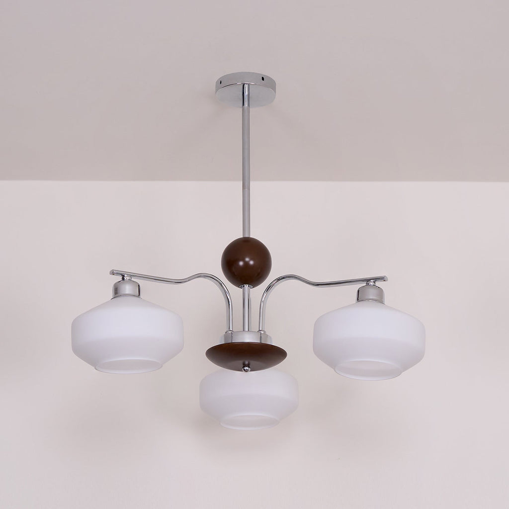 Retro Molika Glass Chandelier — product view 20