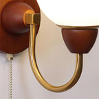 Zoey Wooden Wood Wall Lamp — product view 12