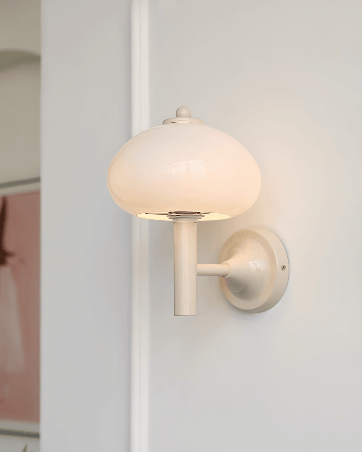 Mushroom Glass Wall Lamp — product view 3