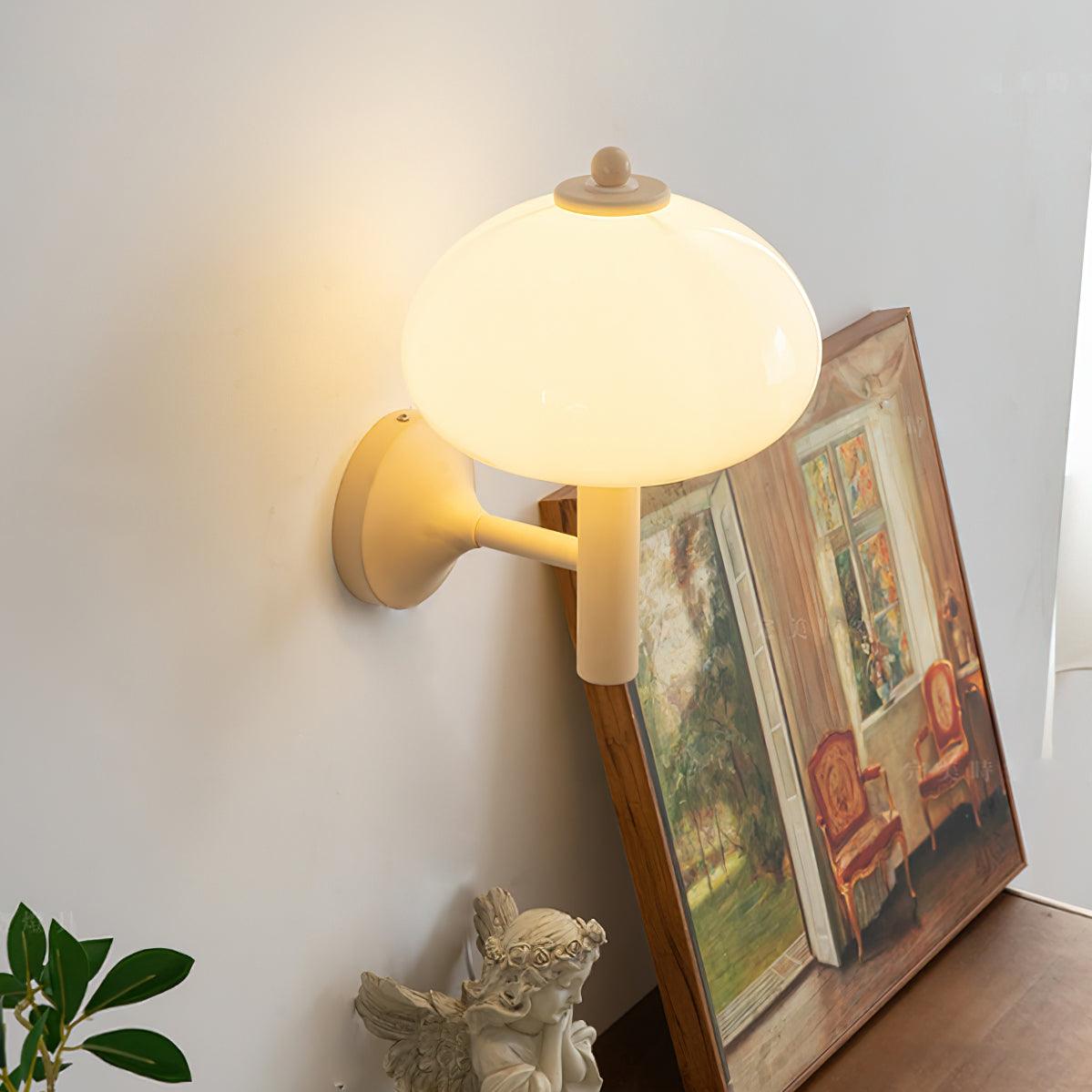 Mushroom Glass Wall Lamp — product view 4