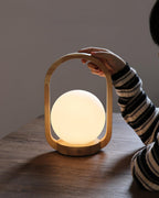 Tavellio Wooden Portable Wood Table Lamp — product view 4