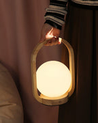 Tavellio Wooden Portable Wood Table Lamp — product view 7