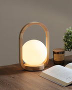 Tavellio Wooden Portable Wood Table Lamp — product view 8