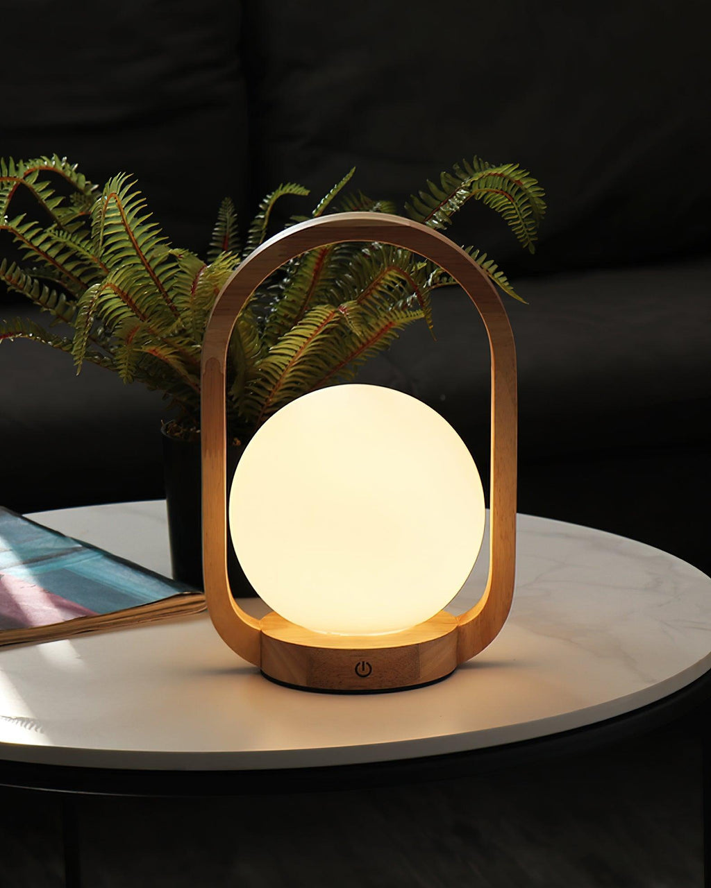 Tavellio Wooden Portable Wood Table Lamp — product view 9