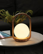 Tavellio Wooden Portable Wood Table Lamp — product view 9