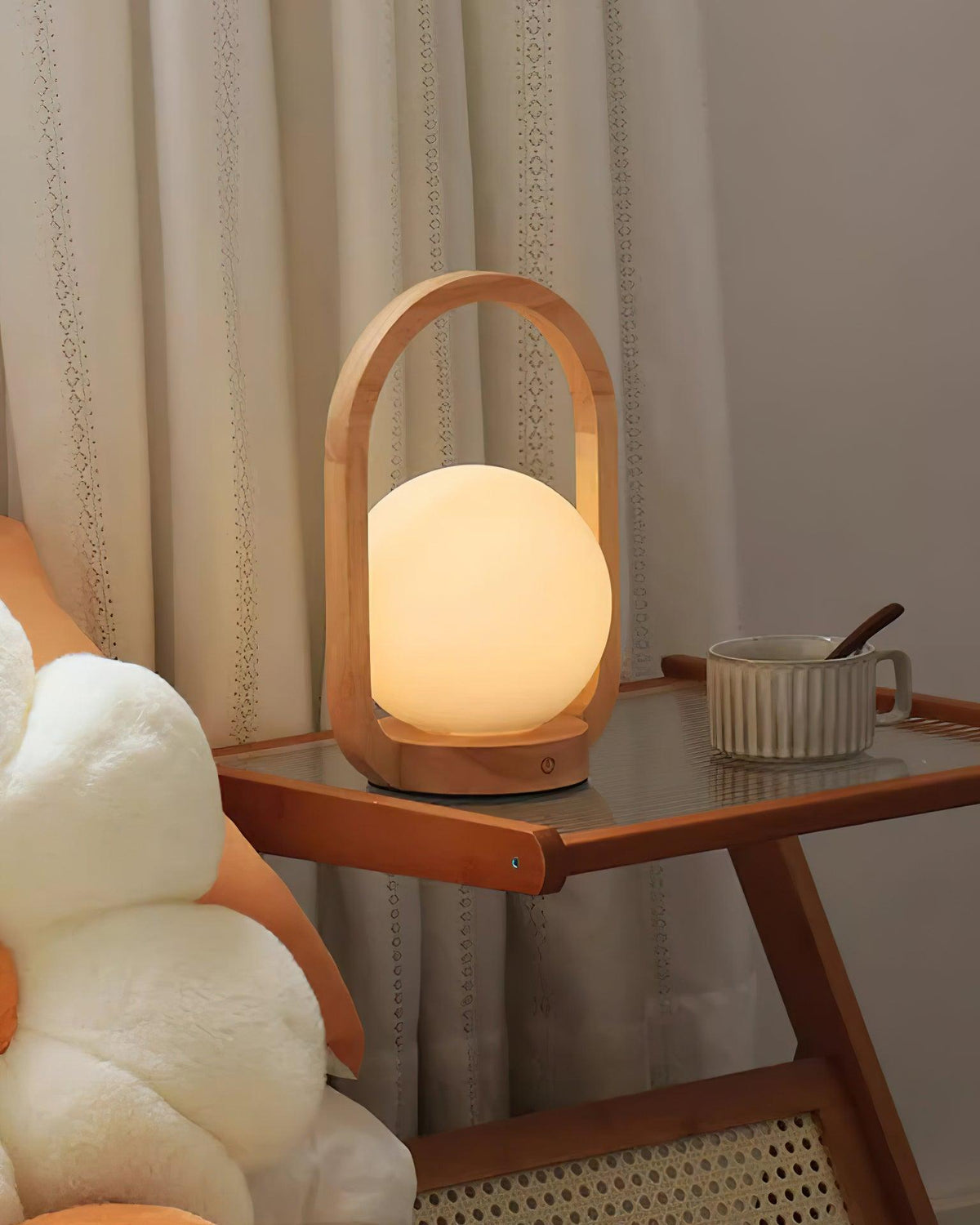 Tavellio Wooden Portable Wood Table Lamp — product view 26