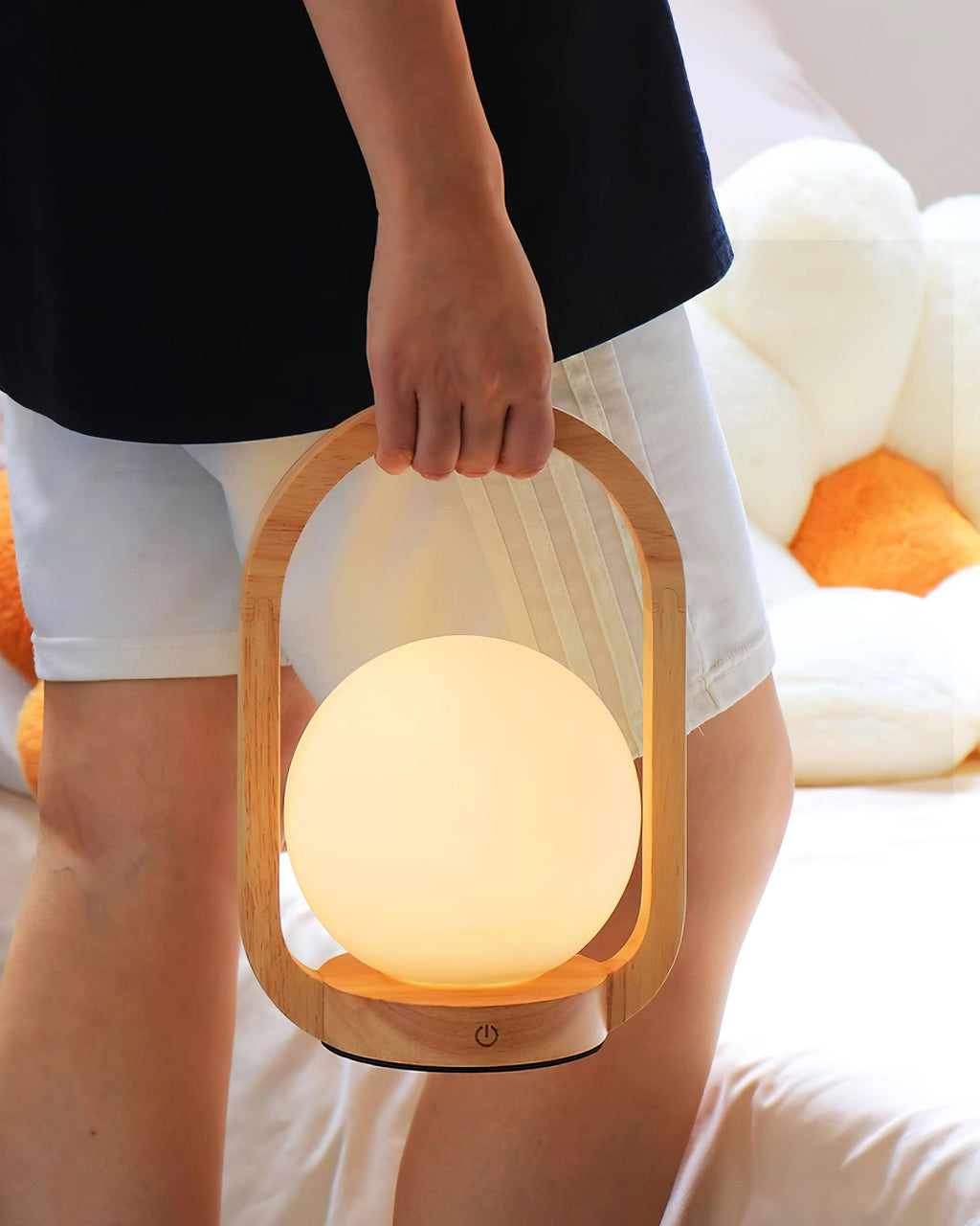 Tavellio Wooden Portable Wood Table Lamp — product view 30