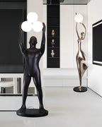 Anissa Statue Glass Floor Lamp — product view 6