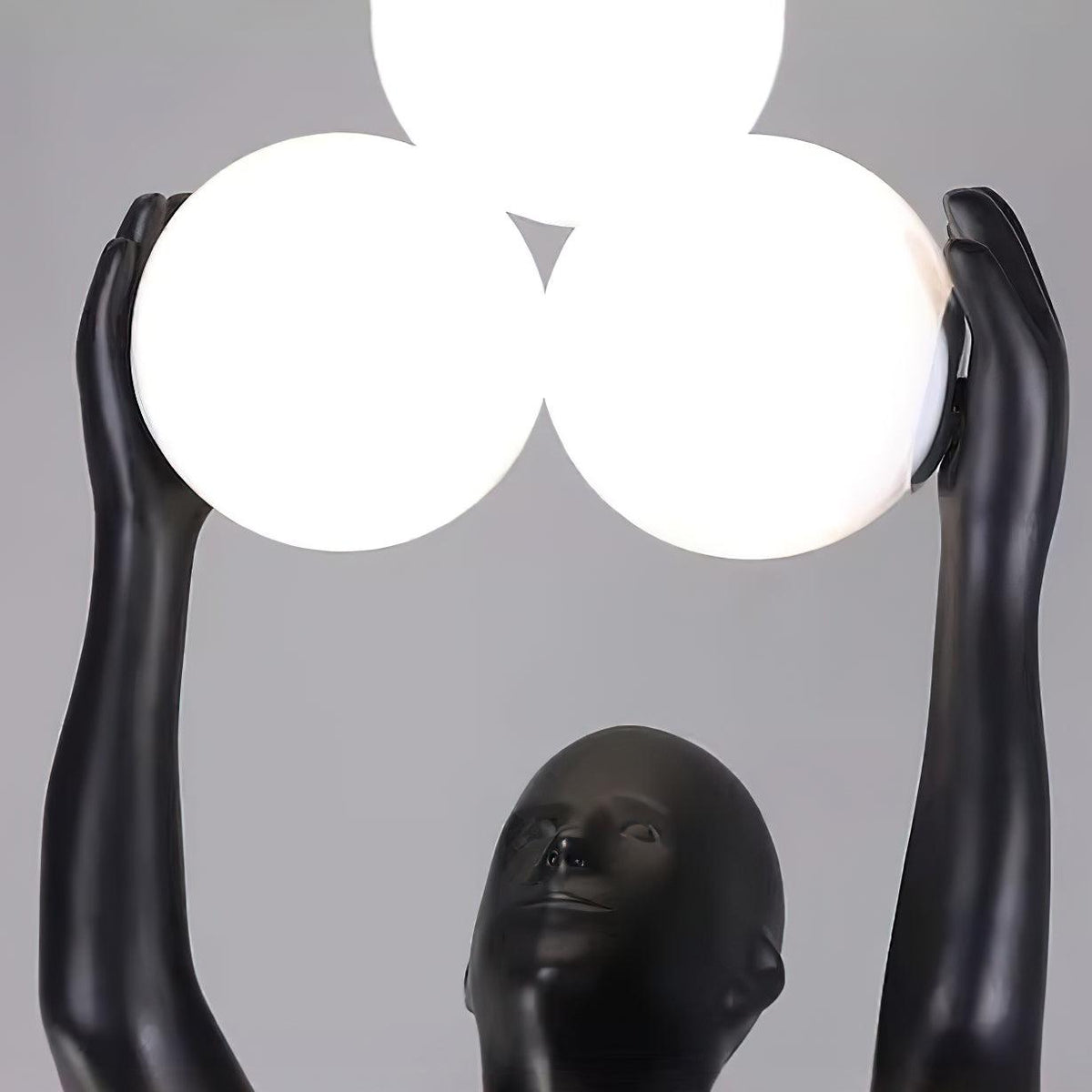 Anissa Statue Glass Floor Lamp — product view 12