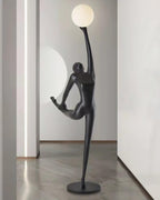 Ballerina Statue Glass Floor Lamp — product view 9