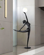 Ballerina Statue Glass Floor Lamp — product view 11