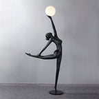 Ballerina Statue Glass Floor Lamp — product view 17