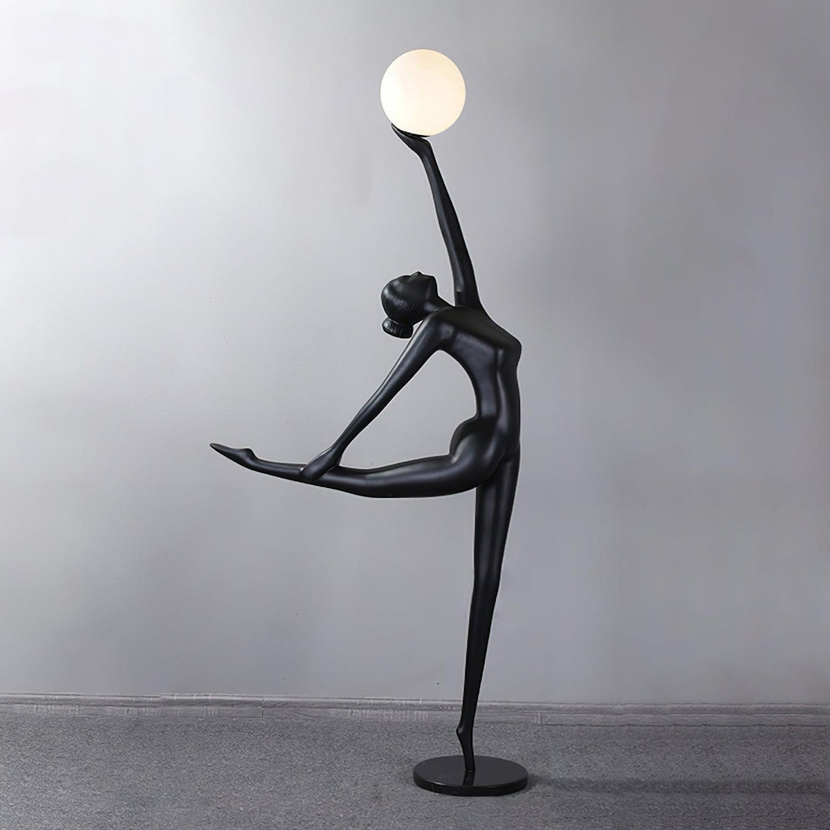 Ballerina Statue Glass Floor Lamp — product view 17
