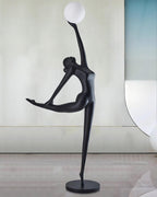 Ballerina Statue Glass Floor Lamp — product view 20