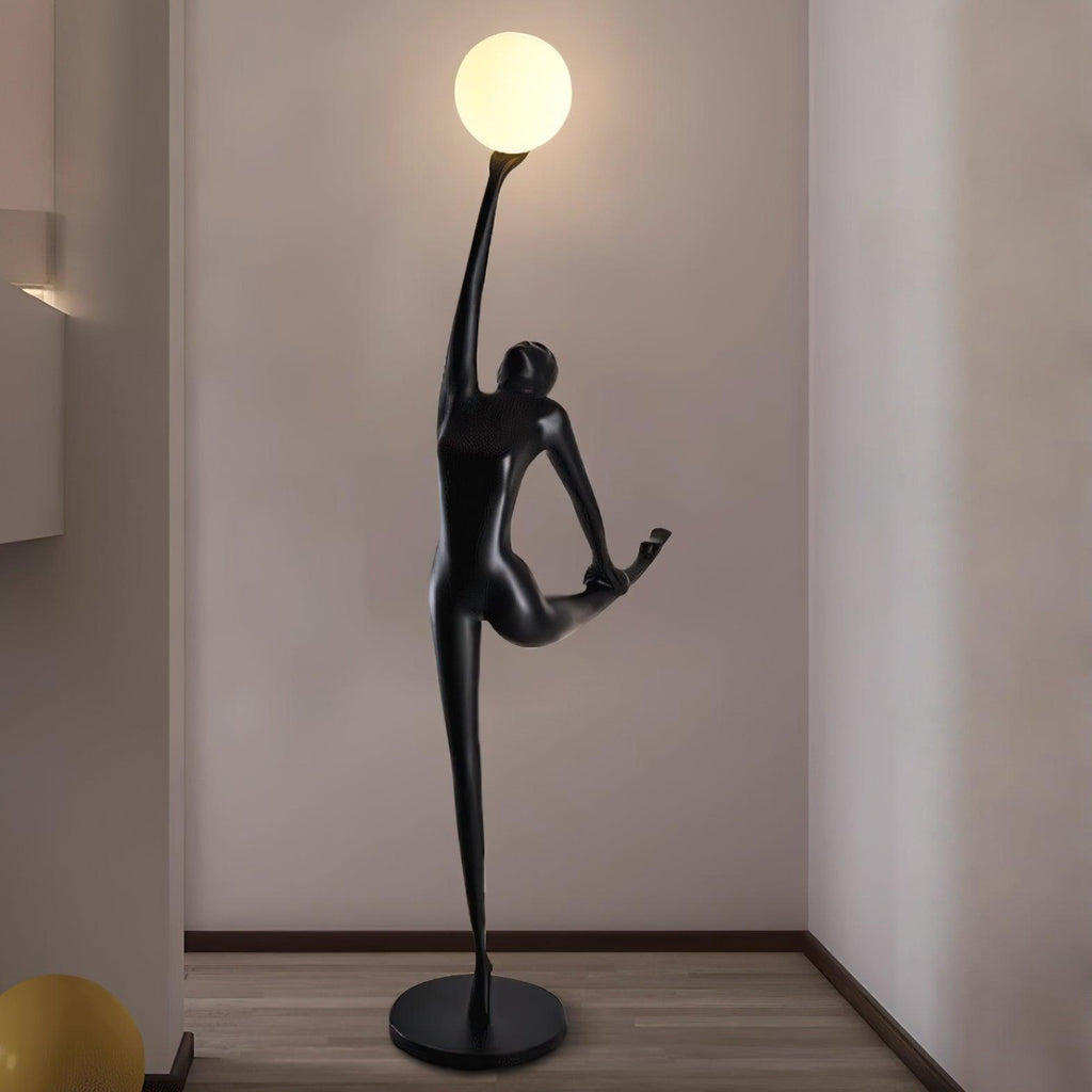 Ballerina Statue Glass Floor Lamp — product view 22