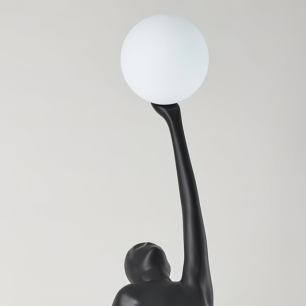 Ballerina Statue Glass Floor Lamp — product view 24