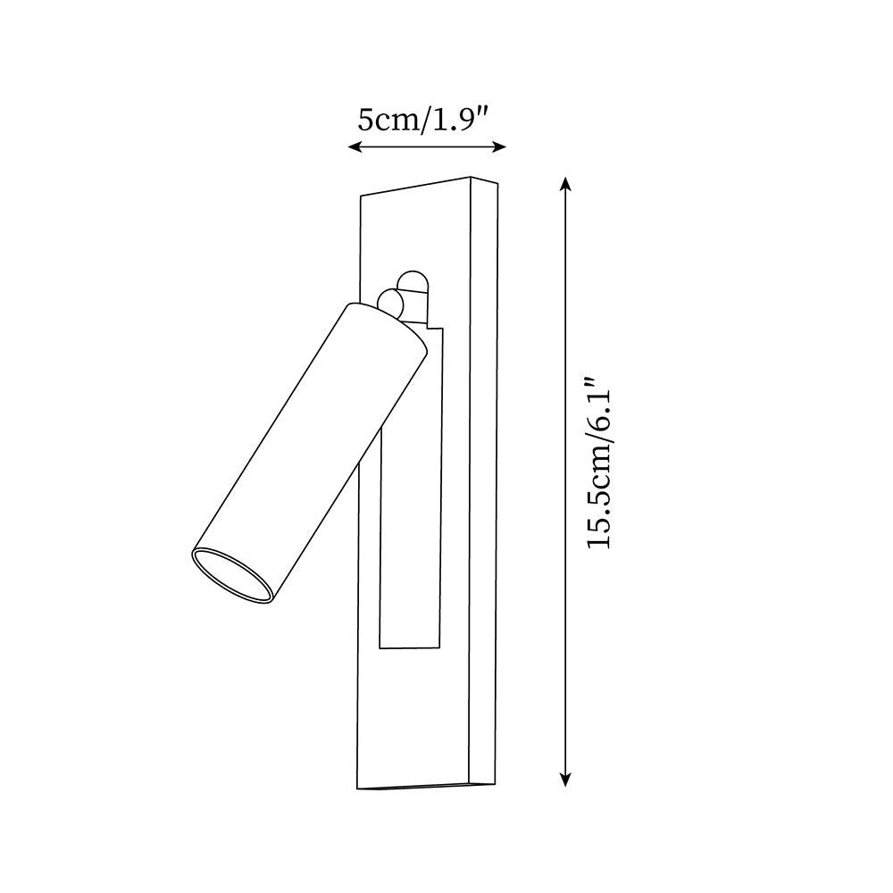 Ledtube Metal Wall Lamp — product view 5