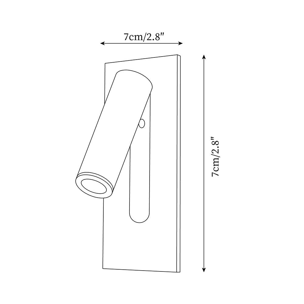 Modern Laiton Metal Wall Lamp — product view 5