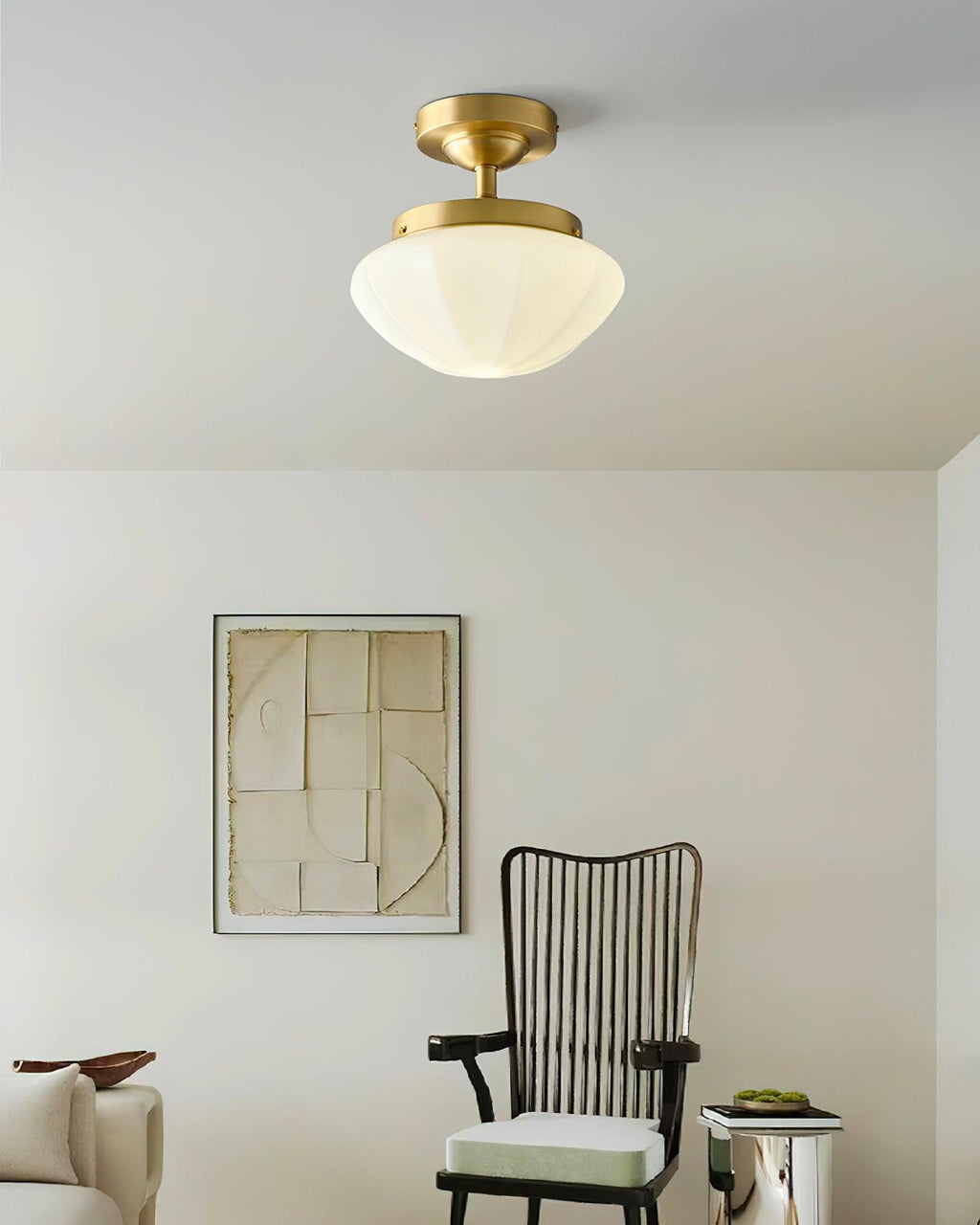 Pia Ricco Glass Ceiling Light — product view 7