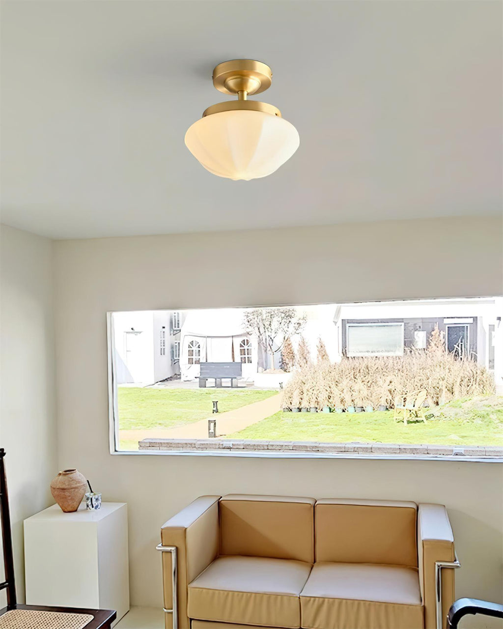 Pia Ricco Glass Ceiling Light — product view 12