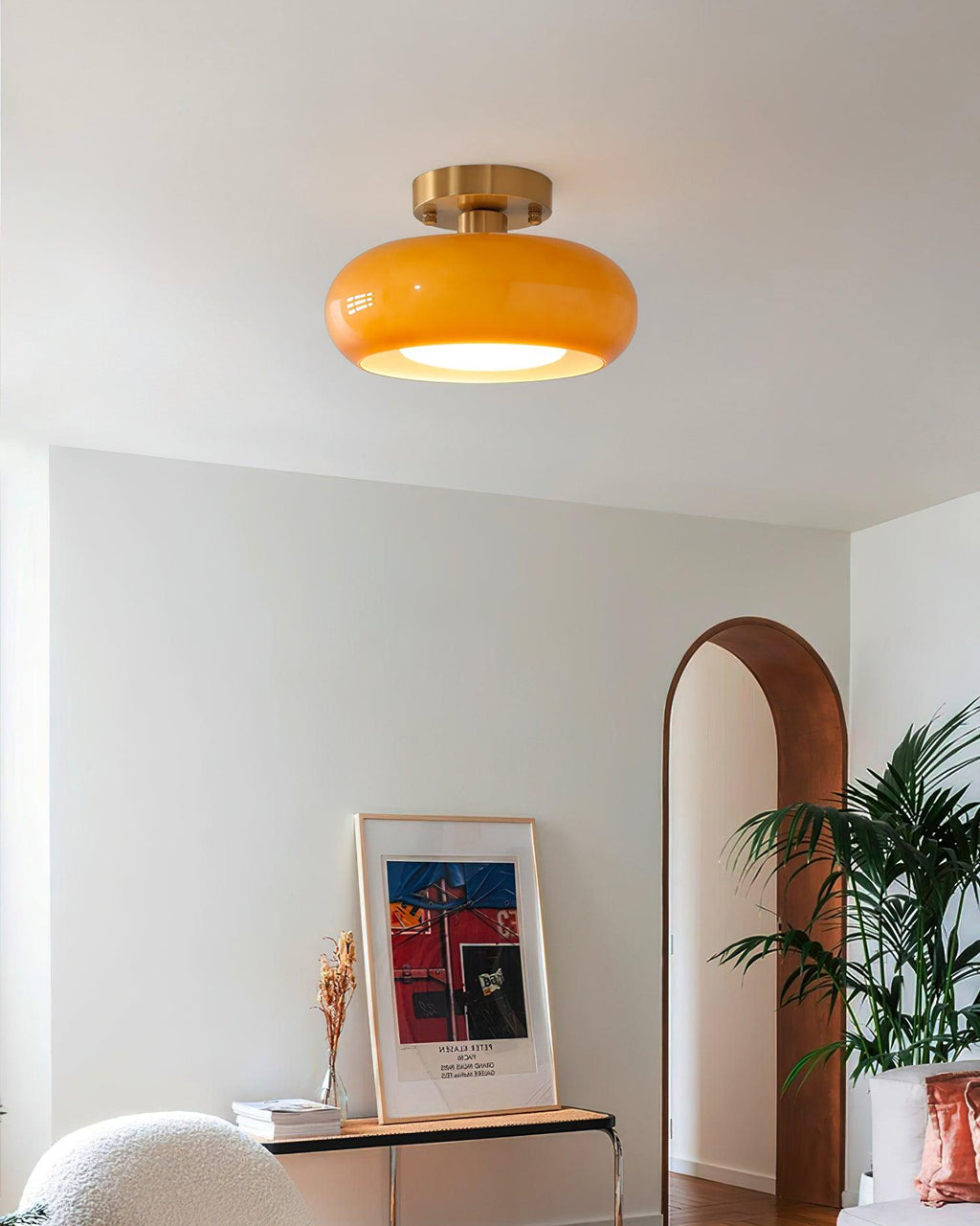 Sanna Glass Ceiling Light — product view 3