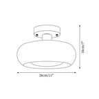 Sanna Glass Ceiling Light — product view 5