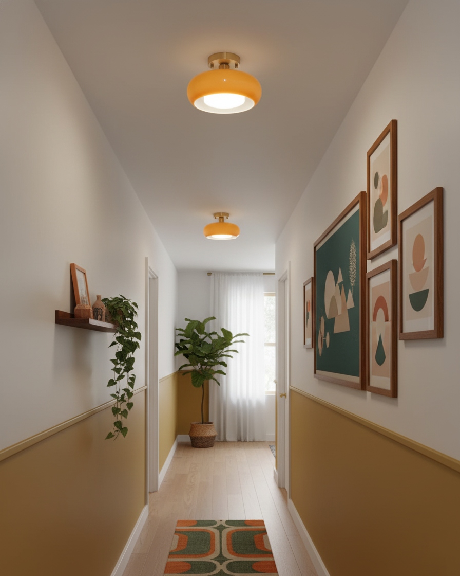 Sanna Glass Ceiling Light — product view 6
