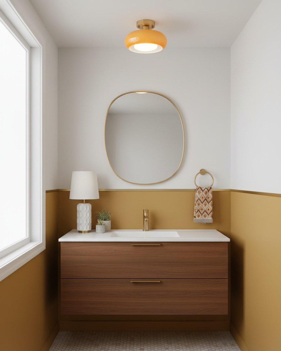 Sanna Glass Ceiling Light — product view 8