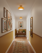 Sanna Glass Ceiling Light — product view 10