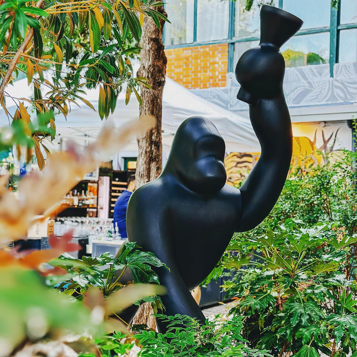 Kong Resin Floor Lamp — product view 3