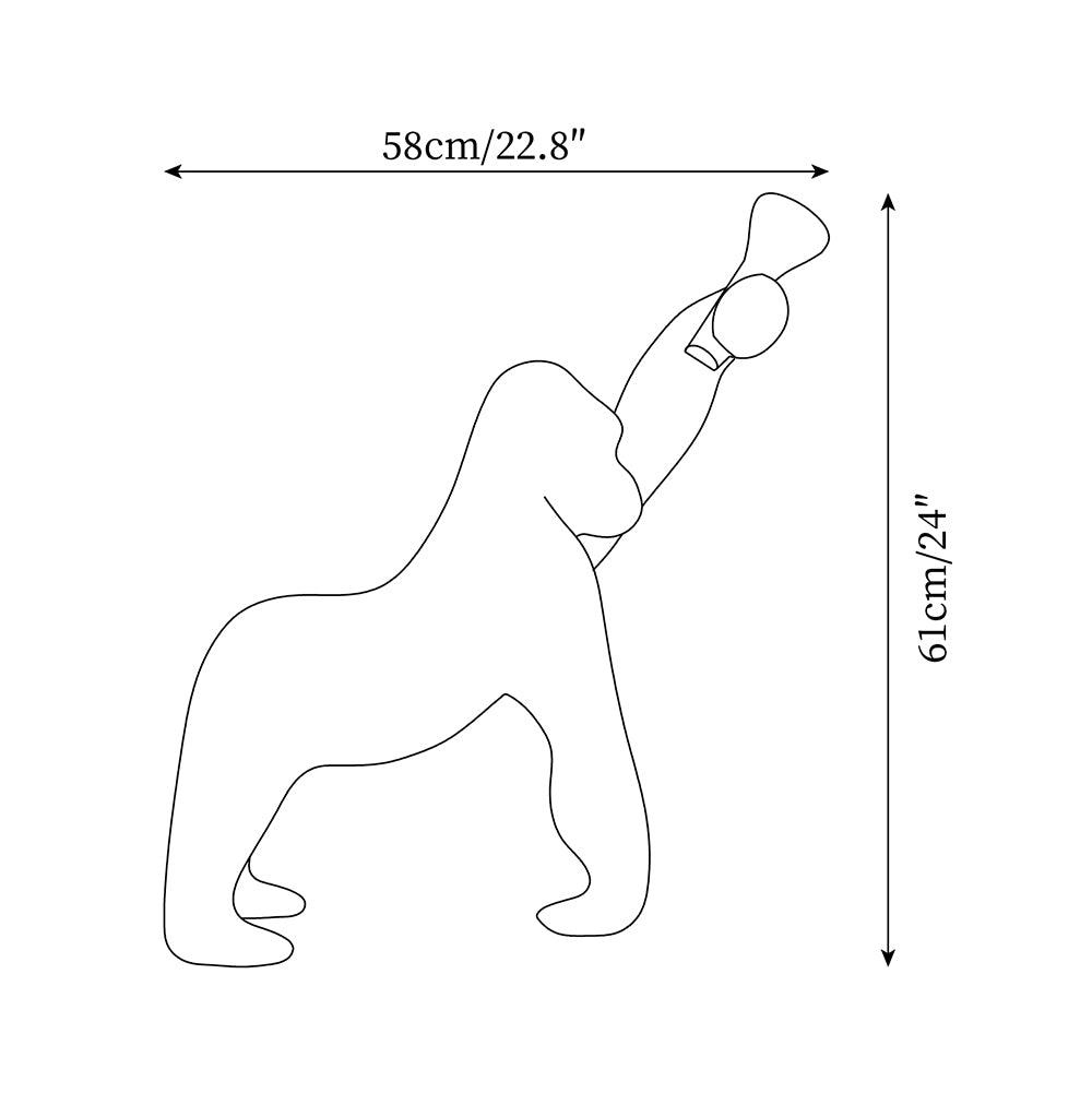 Kong Resin Floor Lamp — product view 5
