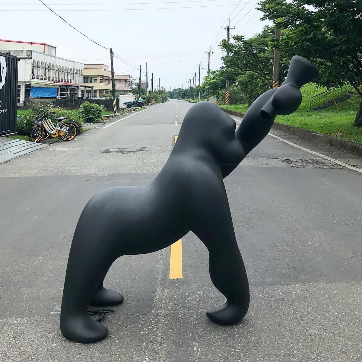 Kong Resin Floor Lamp — product view 8
