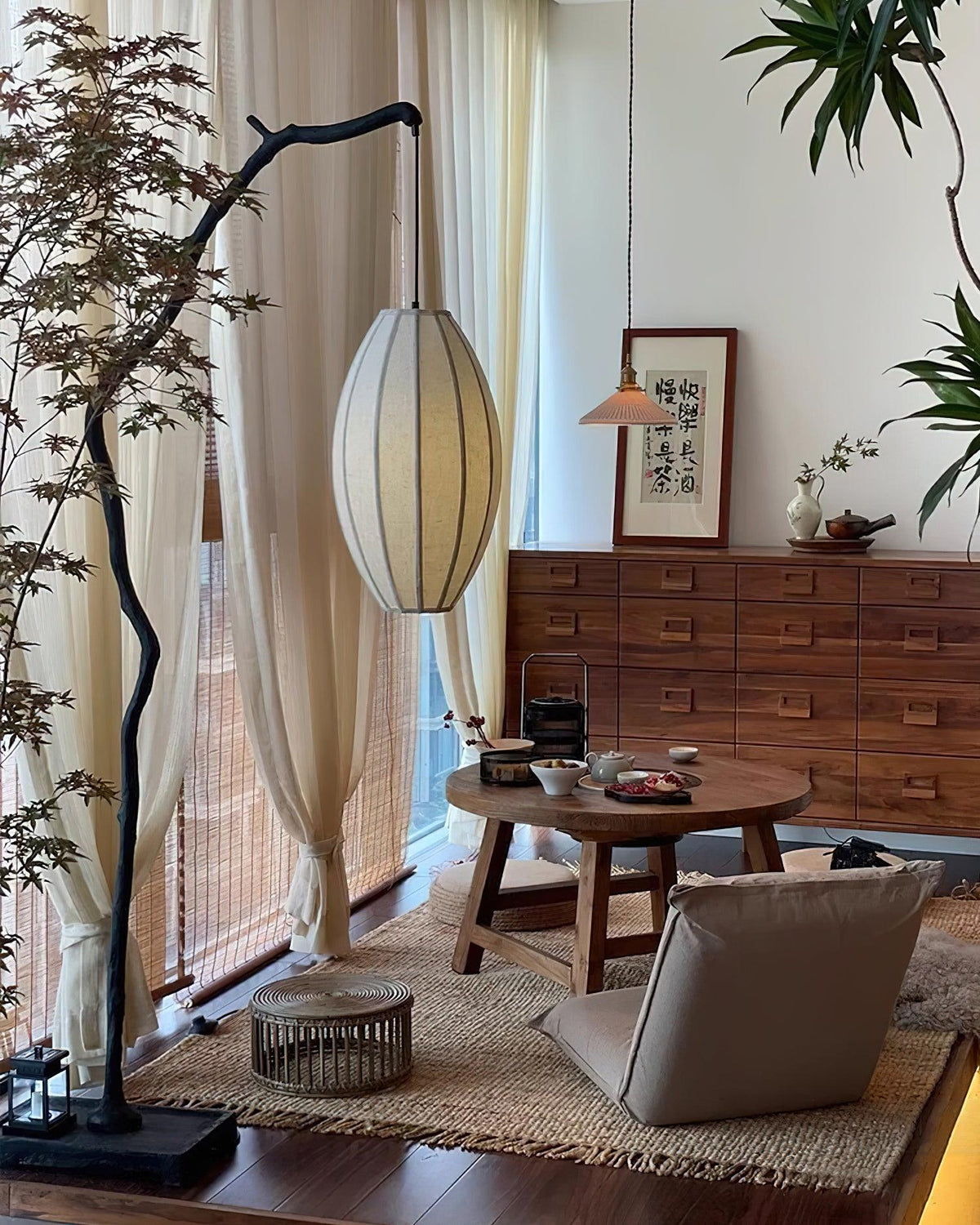 Heiko Tree Glass Floor Lamp — product view 6