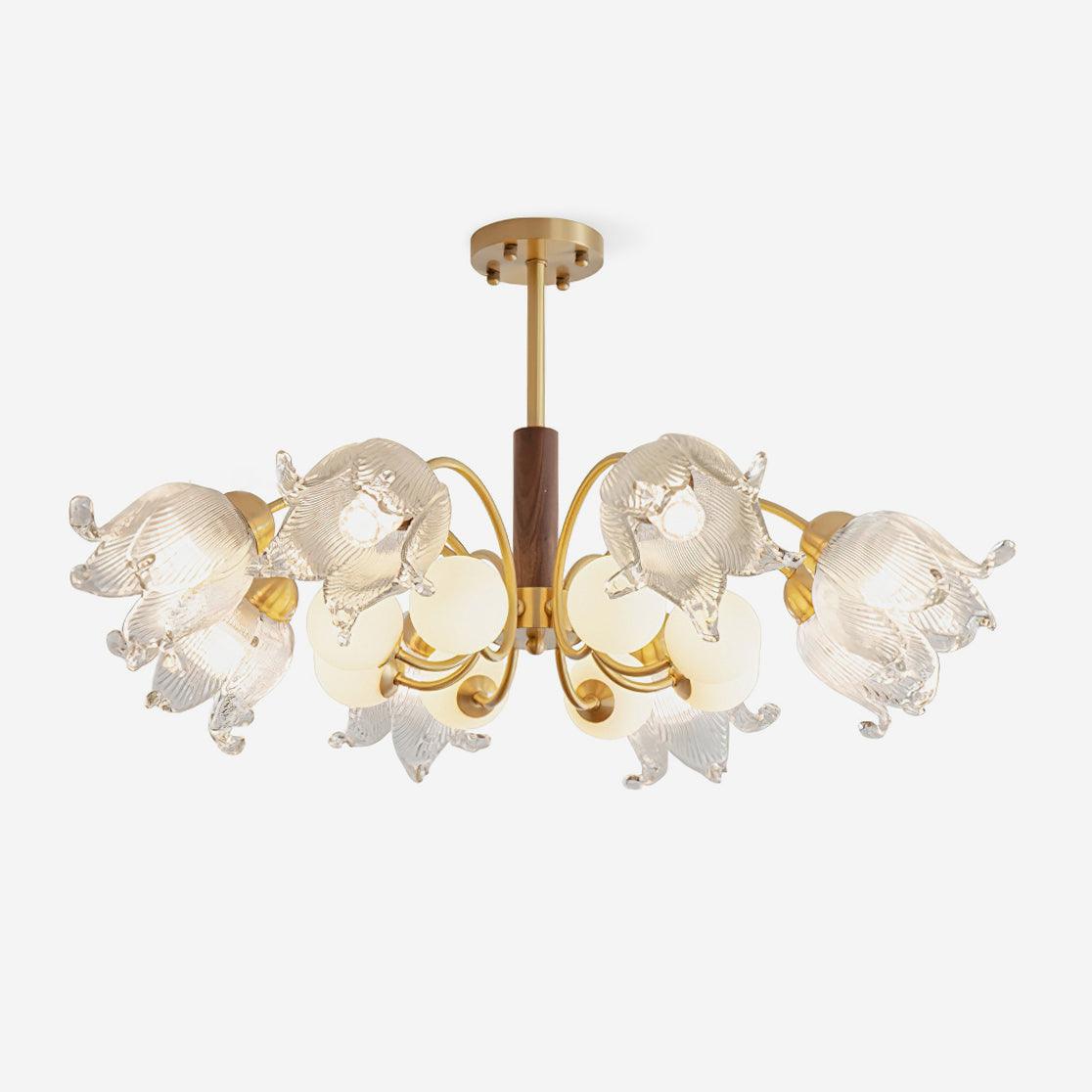 Talia Glass Chandelier — product view 1