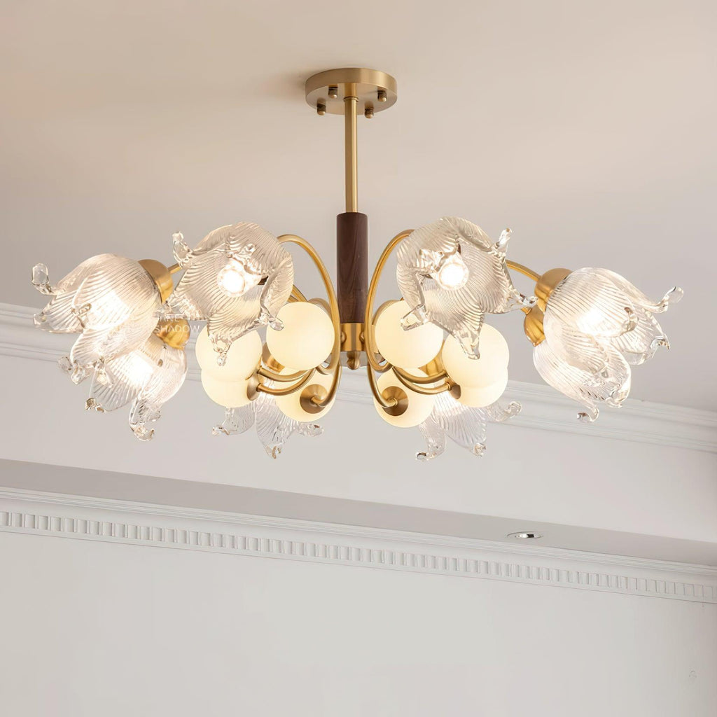 Talia Glass Chandelier — product view 12