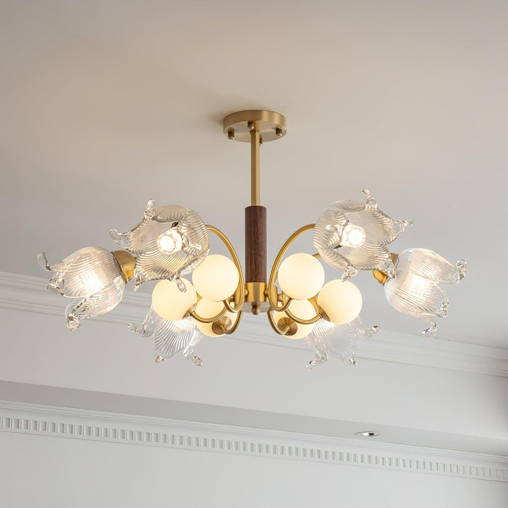 Talia Glass Chandelier — product view 14