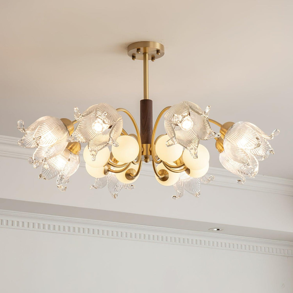 Talia Glass Chandelier — product view 15