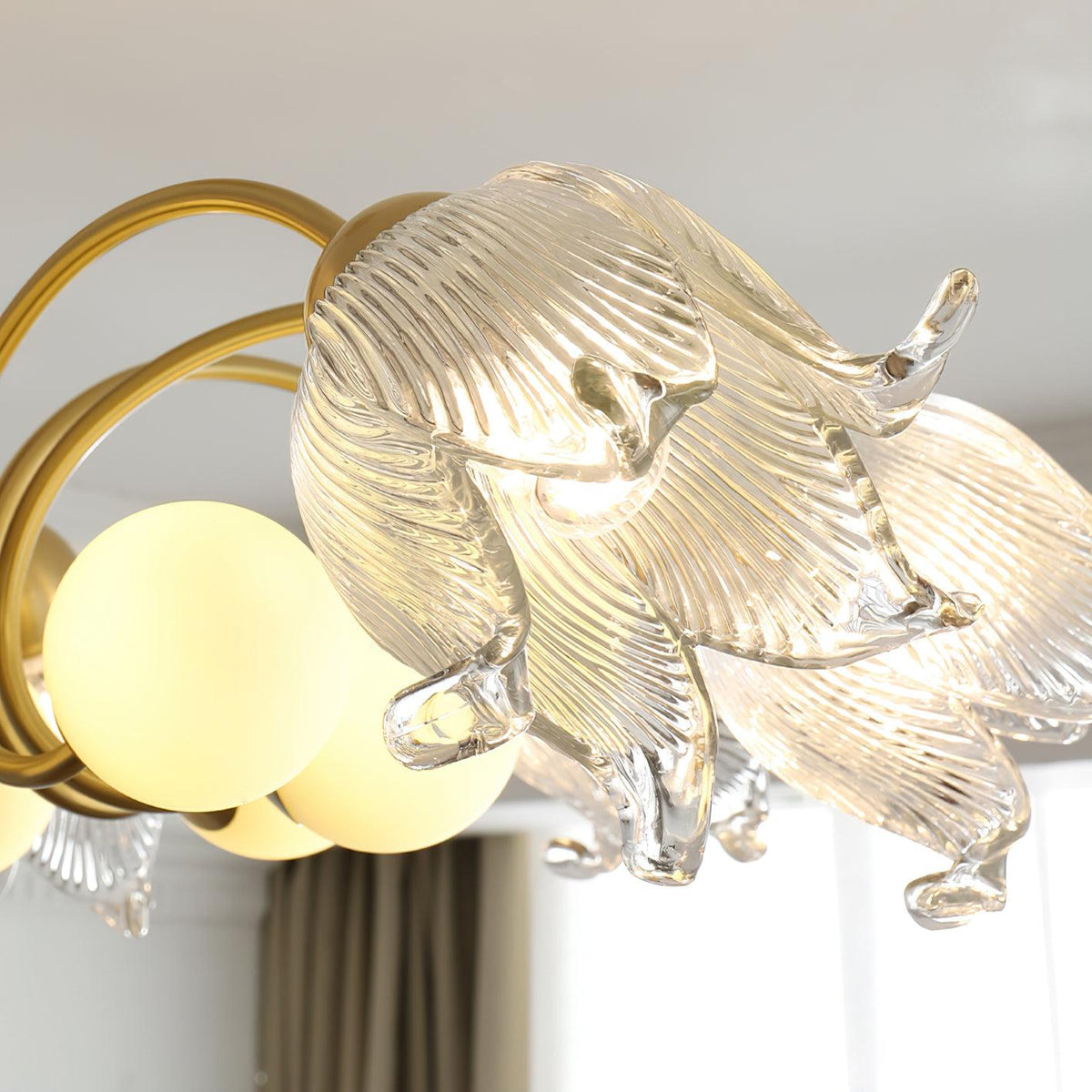 Talia Glass Chandelier — product view 17