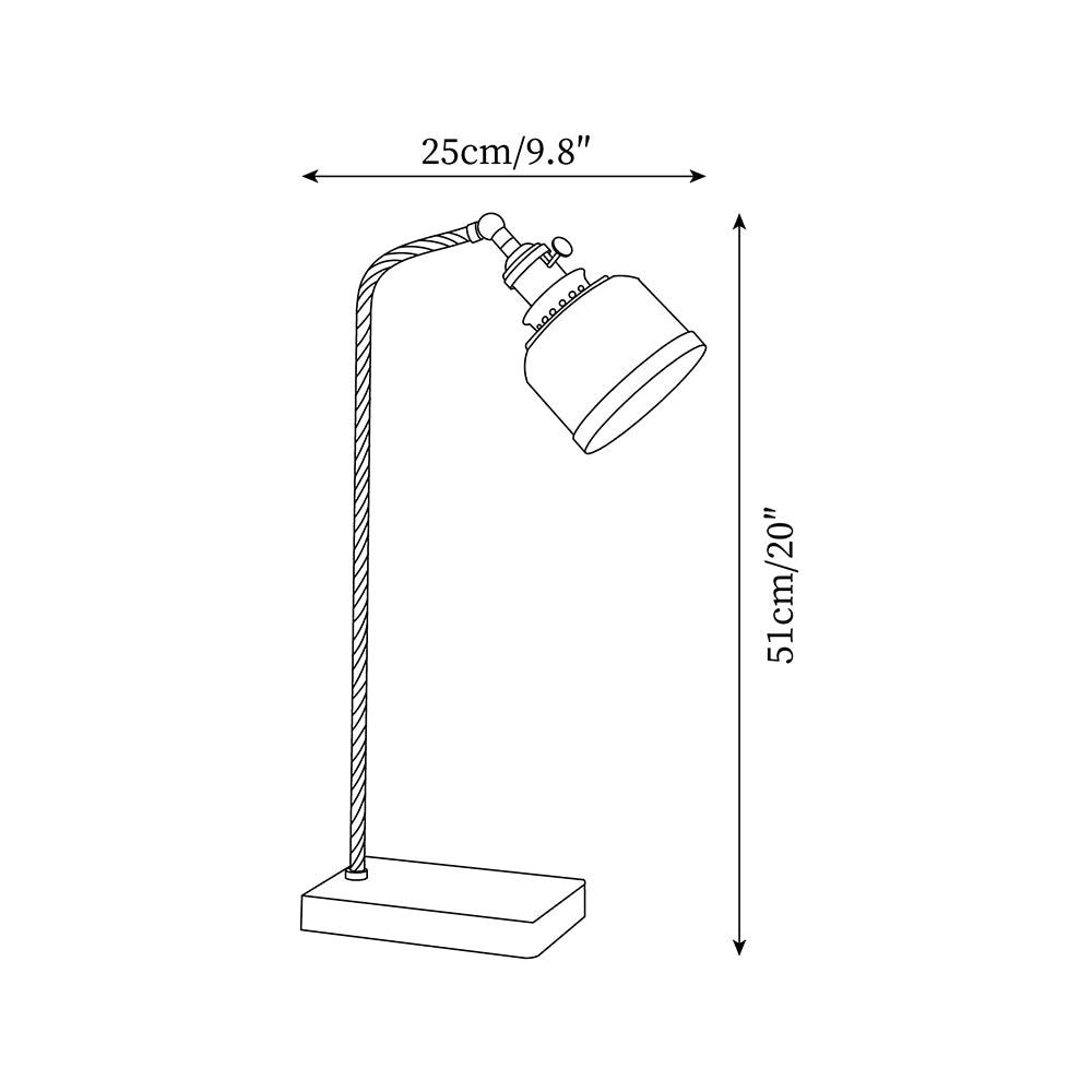 Tacoma Wood Table Lamp — product view 5