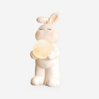 Moon Rabbit Resin Floor Lamp — product view 1
