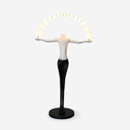 Liberty Sculpture Glass Floor Lamp — product view 1