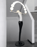 Liberty Sculpture Glass Floor Lamp — product view 11
