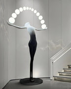 Liberty Sculpture Glass Floor Lamp — product view 14
